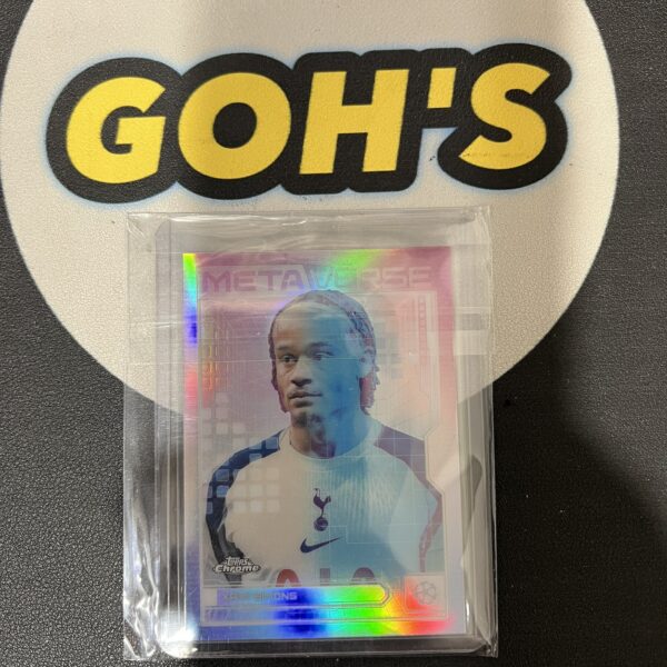「GOH’S」2025-26 Topps Chrome Soccer XAVI SIMONS Metaverse Case Hit SP - 代購