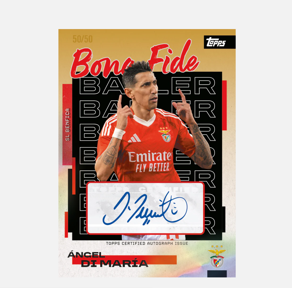 「GOH’S」2025-26 TOPPS® Benfica Team Set 本菲卡隊盒