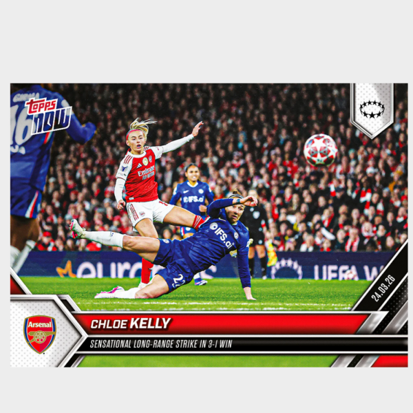 「GOH’S」Chloe Kelly - 2025-26 UWCL Topps NOW® - Card 23 - PR: 534