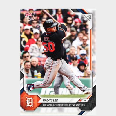 「GOH’S」Hao-Yu Lee - 2026 MLB Topps NOW® - Card 102 - PR: 6964