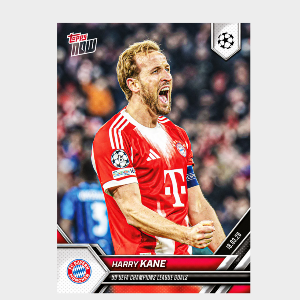 「GOH’S」Harry Kane - 2025-26 UCL Topps NOW® - Card 110 - PR: 1148