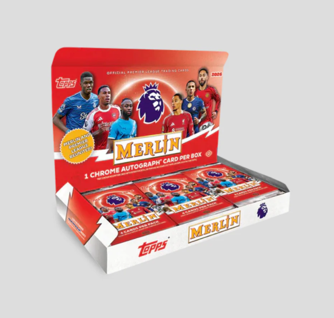 「GOH’S」#團拆 2025-26 TOPPS Merlin EPL Hobby 6盒 選人&選隊 #GOHST57