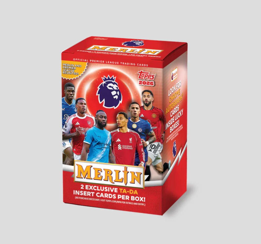 「GOH’S」2025-26 TOPPS Merlin EPL Value Box - 英超梅林手雷