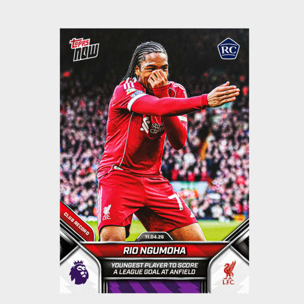 「GOH’S」Rio Ngumoha - 2025-26 Premier League Topps NOW® - Card 167 - PR: 5130