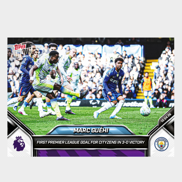 「GOH’S」Marc Guéhi - 2025-26 Premier League Topps NOW® - Card 170 - PR: 278