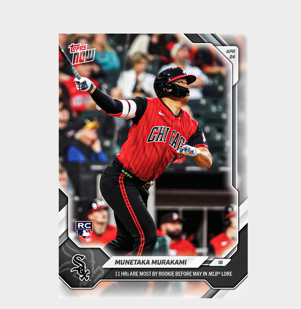 「GOH’S」Munetaka Murakami - 2026 MLB Topps NOW® - Card 120 - PR: 7294