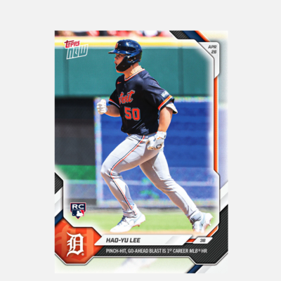 「GOH’S」Hao-Yu Lee - 2026 MLB Topps NOW® - Card 131 - PR: 6291