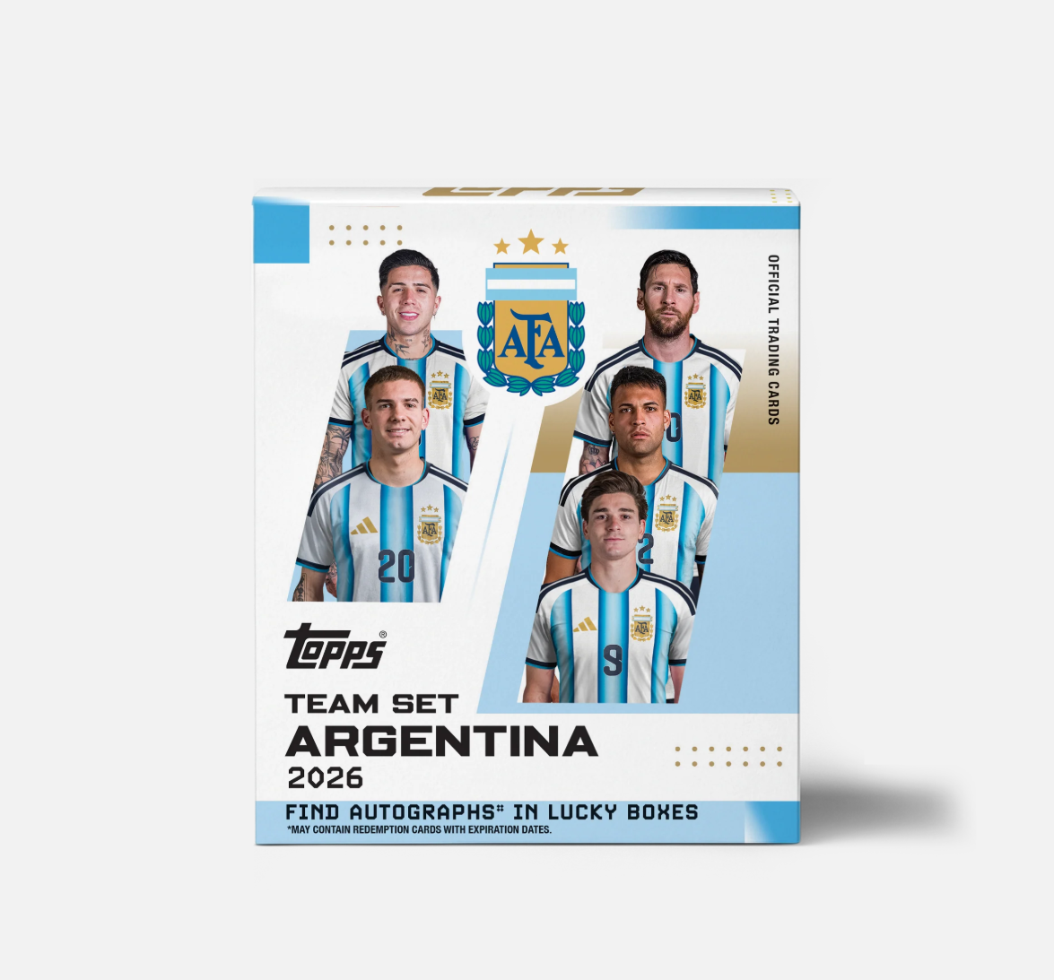 「GOH’S」2025-26 TOPPS® Argentina Team Set 阿根廷隊盒