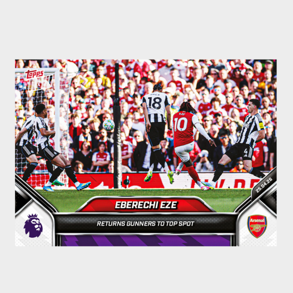 「GOH’S」Eberechi Eze - 2025-26 Premier League Topps NOW® - Card 183 - PR: 875