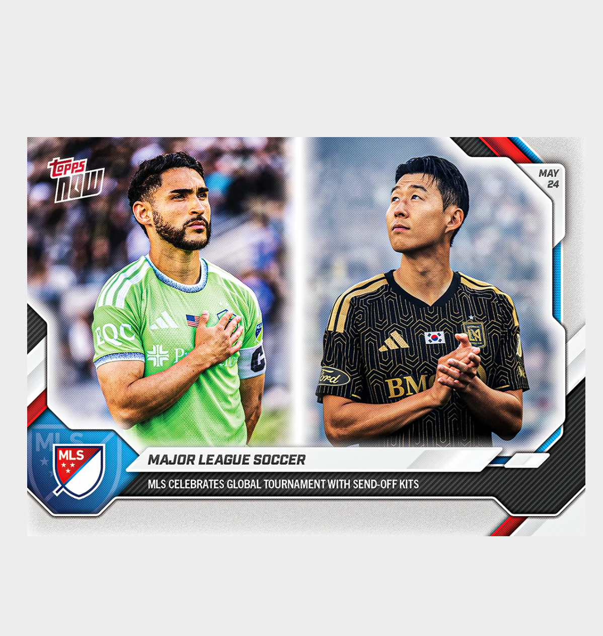 「GOH’S」Major League Soccer - 2026 MLS Topps NOW® - Card 52 - PR: 497