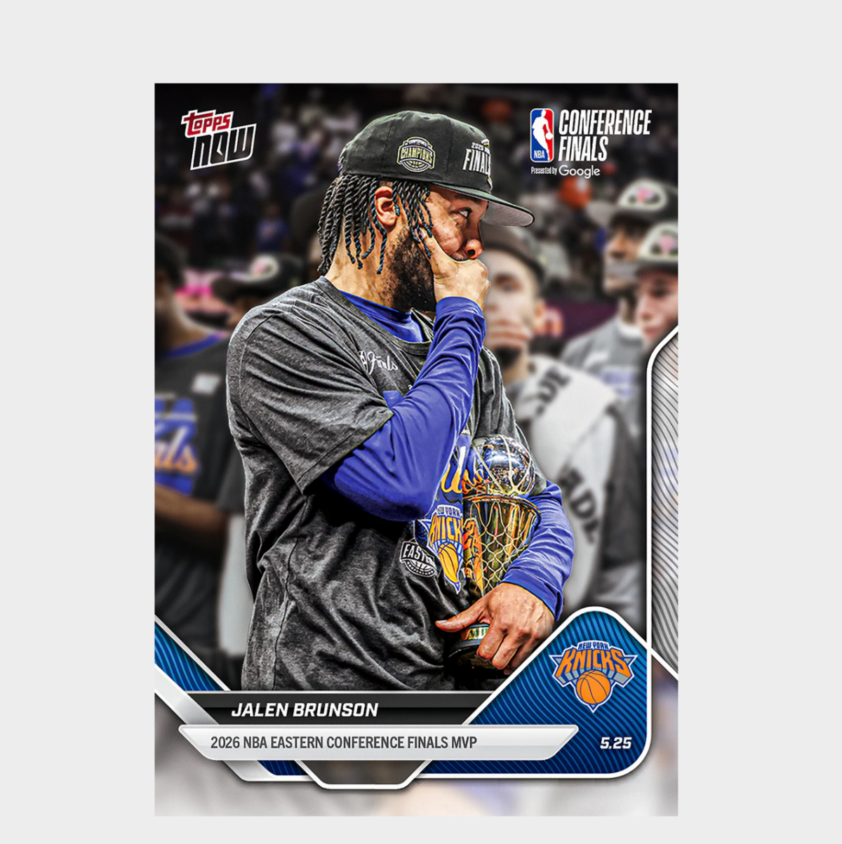 「GOH’S」Jalen Brunson - 2025-26 NBA Topps NOW® - Card 321 - PR: 20255