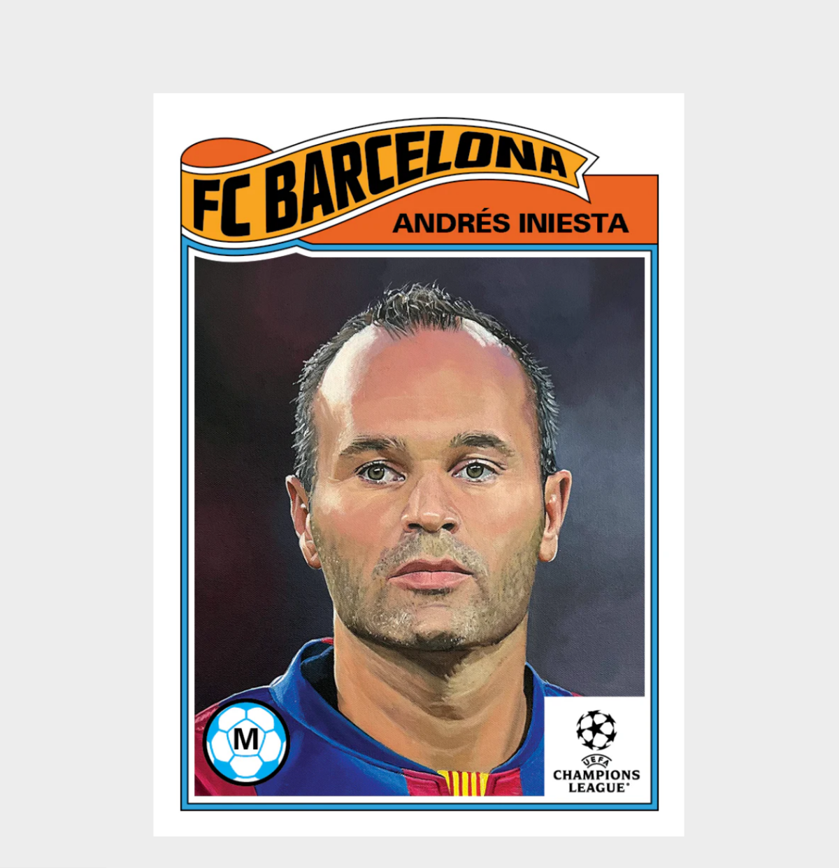 「GOH’S」Andrés Iniesta - UCC Living Set® - Card 885 - PR: 1057