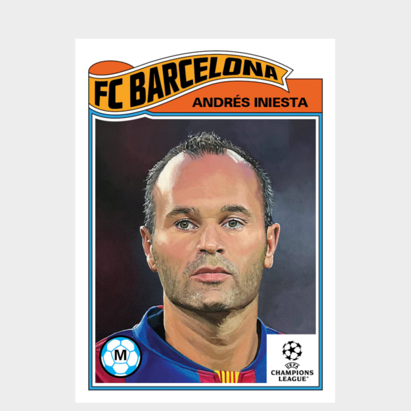 「GOH’S」Andrés Iniesta - UCC Living Set® - Card 885 - PR: 1057