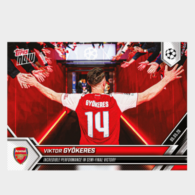 「GOH’S」Viktor Gyökeres - 2025-26 UCL Topps NOW® - Card 133 - PR: 2271