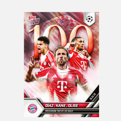 「GOH’S」Harry Kane / Michael Olise / Luis Díaz - 2025-26 UCL Topps NOW® - Card 127 - PR: 6306