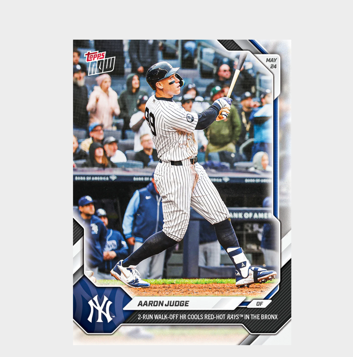 「GOH’S」Aaron Judge - 2026 MLB Topps NOW® - Card 236 - PR: 3547