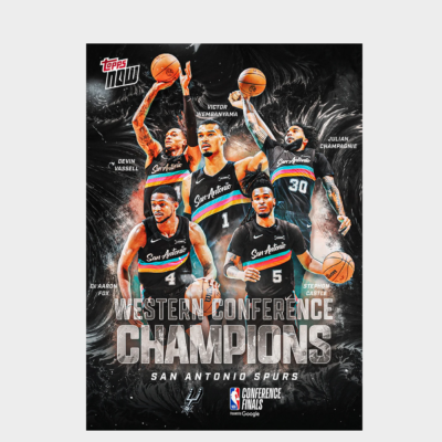 「GOH’S」San Antonio Spurs - 2025-26 NBA Topps NOW® - Card WCSA - PR: 50230