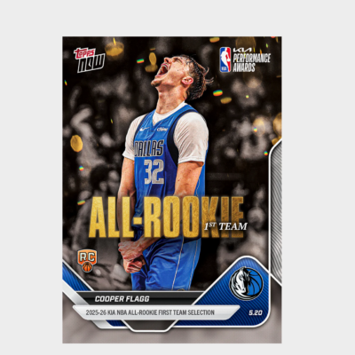 「GOH’S」Cooper Flagg - 2025-26 NBA Topps NOW® - Card AR01 - PR: 40388