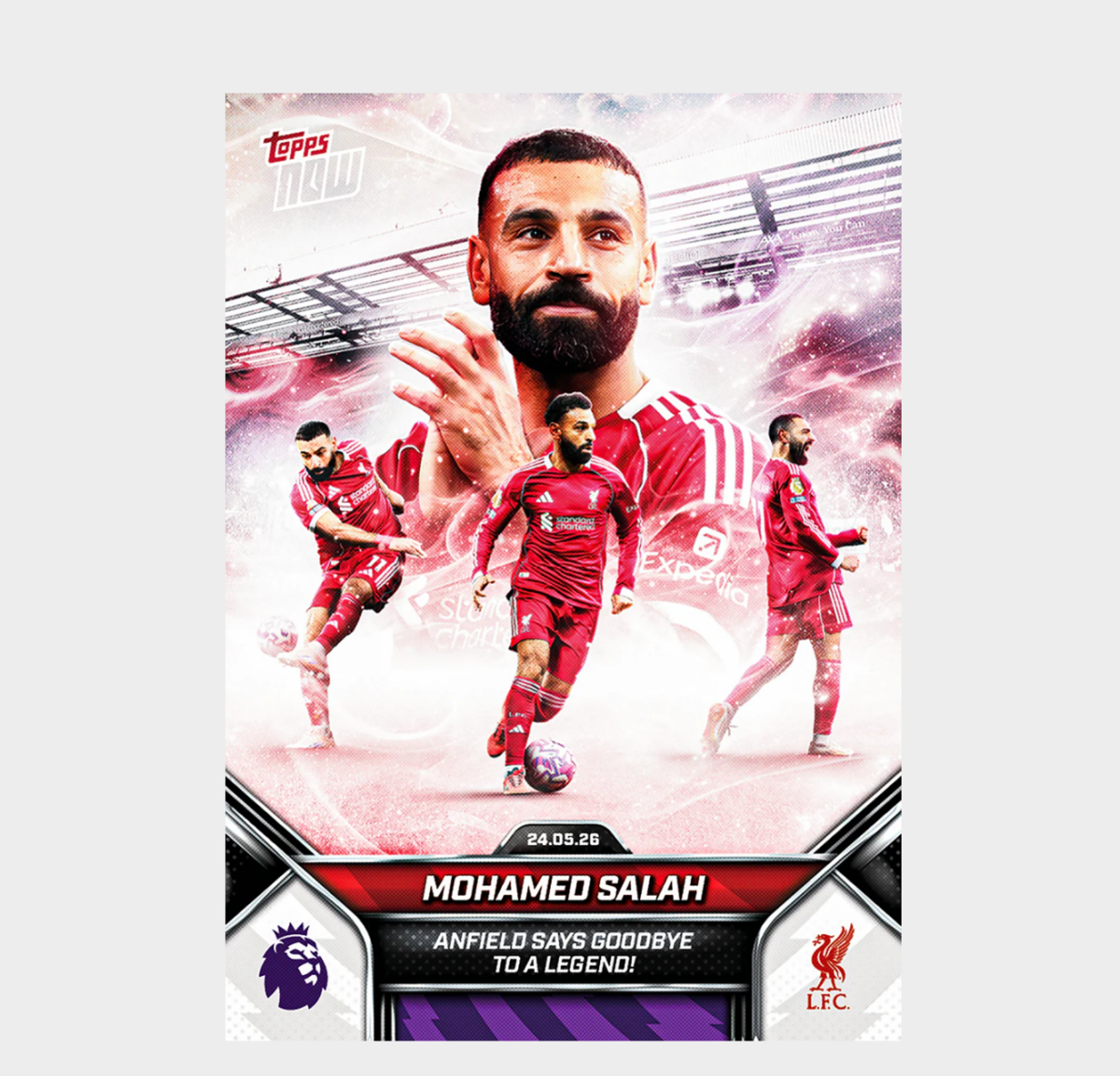 「GOH’S」Mohamed Salah - 2025-26 Premier League Topps NOW® - Card 203 - PR: 11686