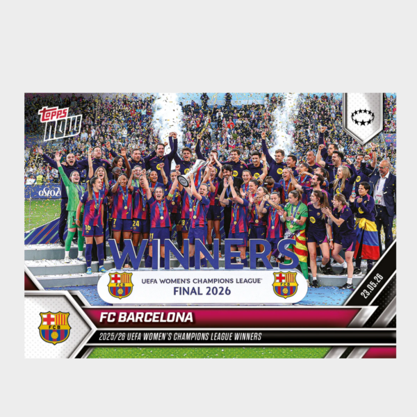 「GOH’S」FC Barcelona - 2025-26 UWCL Topps NOW® - Card 30 - PR: 805