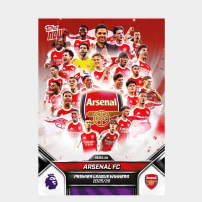 「GOH’S」Arsenal FC - 2025-26 Premier League Topps NOW® - Card 199 - PR: 34688