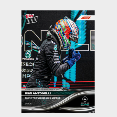 「GOH’S」Kimi Antonelli - 2026 Formula 1® Topps NOW® - Card 29 - PR: 12552