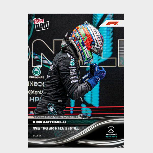 「GOH’S」Kimi Antonelli - 2026 Formula 1® Topps NOW® - Card 29 - PR: 12552