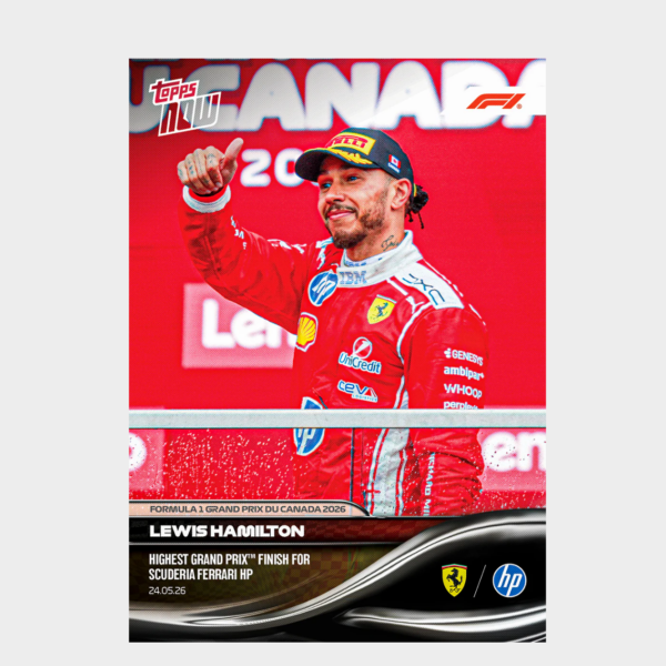 「GOH’S」Lewis Hamilton - 2026 Formula 1® Topps NOW® - Card 32 - PR: 5960