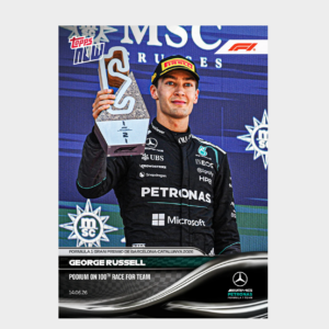 「GOH’S」George Russell - 2026 Formula 1® Topps NOW® - Card 41 - PR: 2210