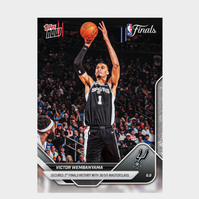 「GOH’S」Victor Wembanyama - 2025-26 NBA Topps NOW® - Card 335 - PR: 34286
