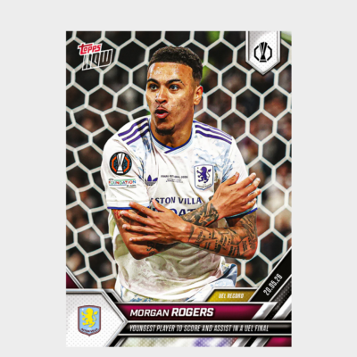 「GOH’S」Morgan Rogers - 2025-26 UEL Topps NOW® - Card 35 - PR: 1294