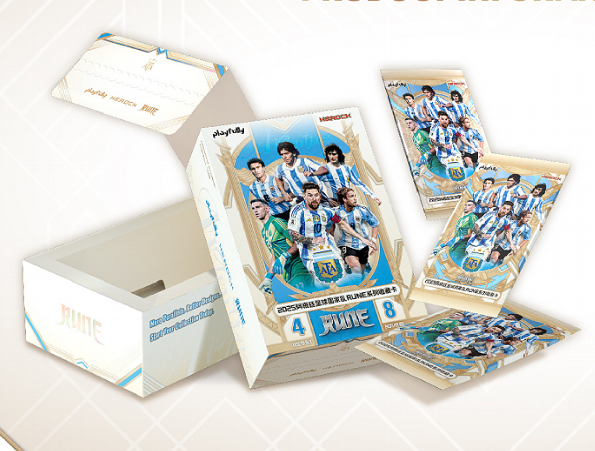 「GOH’S」2025 Playfully Herock Argentina National Team Rune 阿根廷國家隊足球卡榮耀奔跑系列