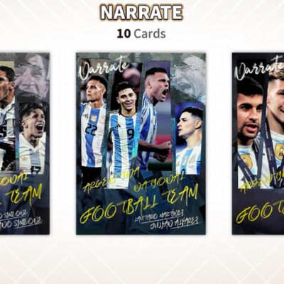 「GOH’S」2025 Playfully Herock Argentina National Team Rune 阿根廷國家隊足球卡榮耀奔跑系列