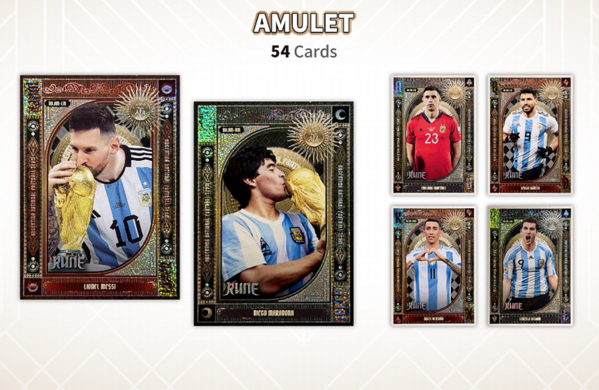 「GOH’S」2025 Playfully Herock Argentina National Team Rune 阿根廷國家隊足球卡榮耀奔跑系列