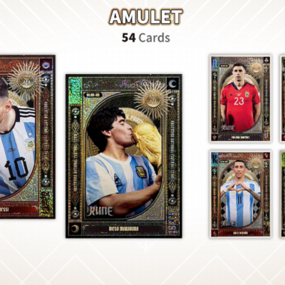 「GOH’S」2025 Playfully Herock Argentina National Team Rune 阿根廷國家隊足球卡榮耀奔跑系列
