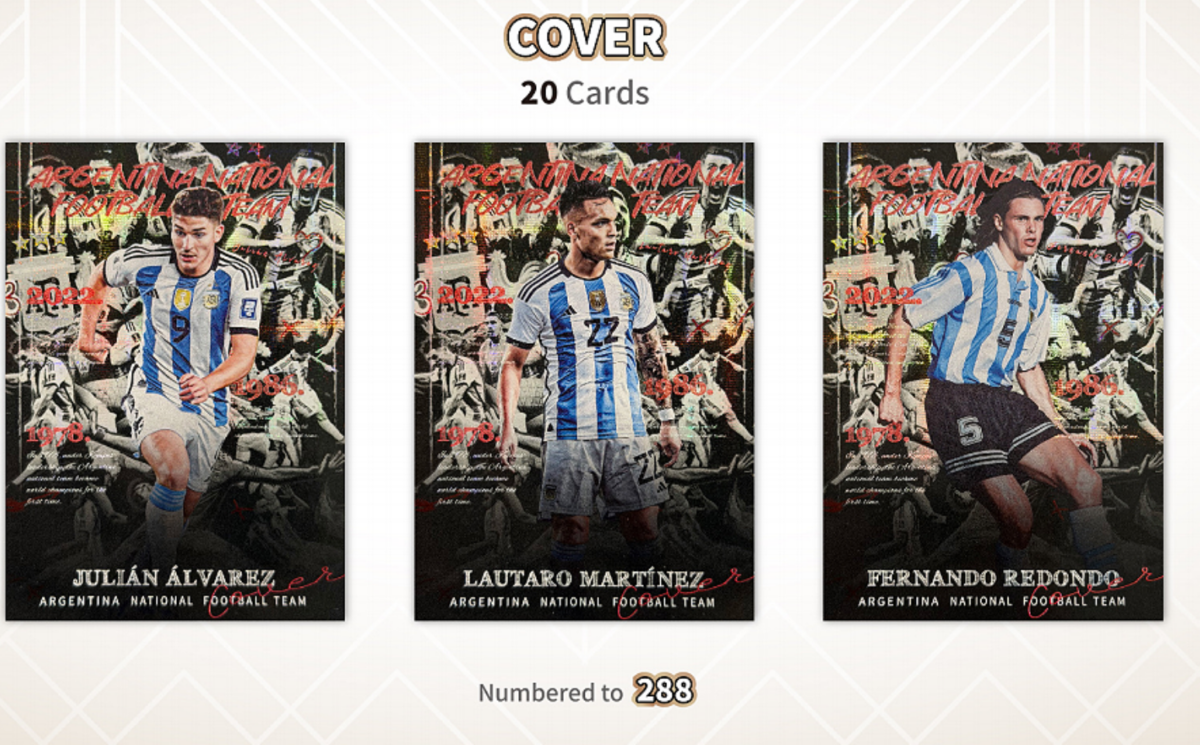 「GOH’S」2025 Playfully Herock Argentina National Team Rune 阿根廷國家隊足球卡榮耀奔跑系列