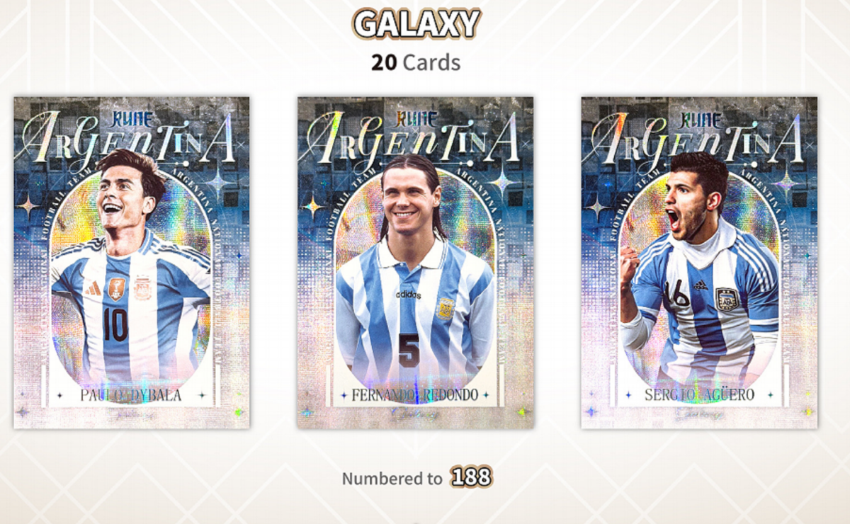「GOH’S」2025 Playfully Herock Argentina National Team Rune 阿根廷國家隊足球卡榮耀奔跑系列