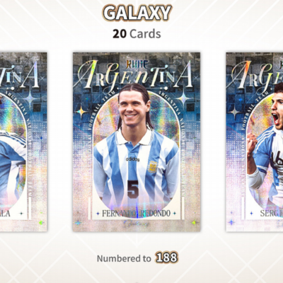 「GOH’S」2025 Playfully Herock Argentina National Team Rune 阿根廷國家隊足球卡榮耀奔跑系列