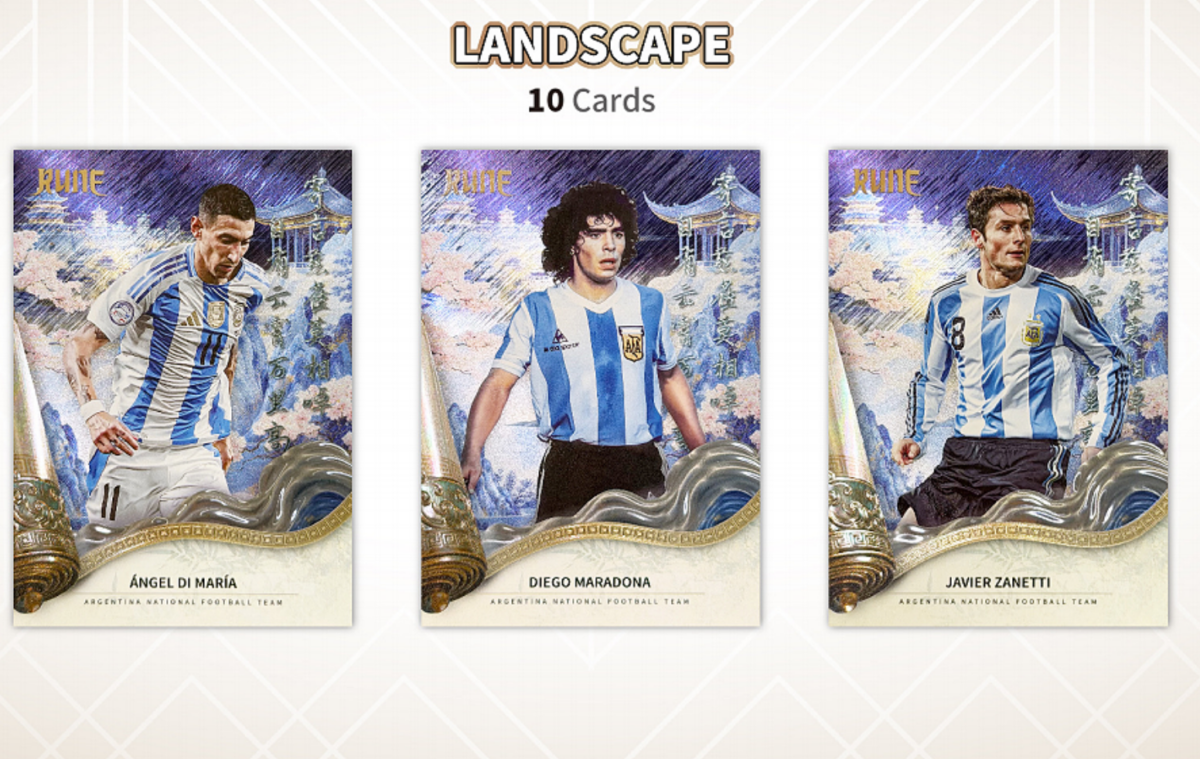 「GOH’S」2025 Playfully Herock Argentina National Team Rune 阿根廷國家隊足球卡榮耀奔跑系列