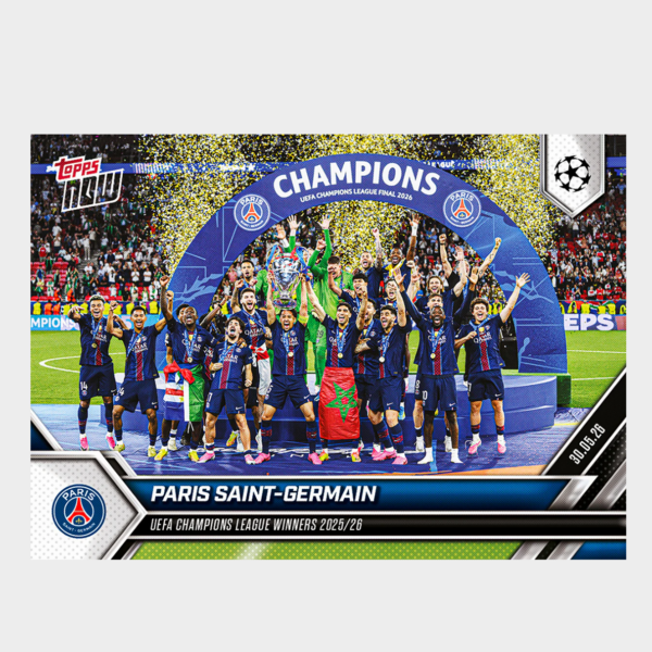 「GOH’S」Paris Saint-Germain - 2025-26 UCL Topps NOW® - Card 138 - PR: 4056