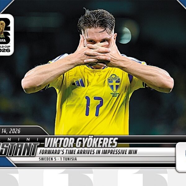 「GOH’S」Viktor Gyokeres - 2026 Panini Instant FIFA World Cup 2026™ #29