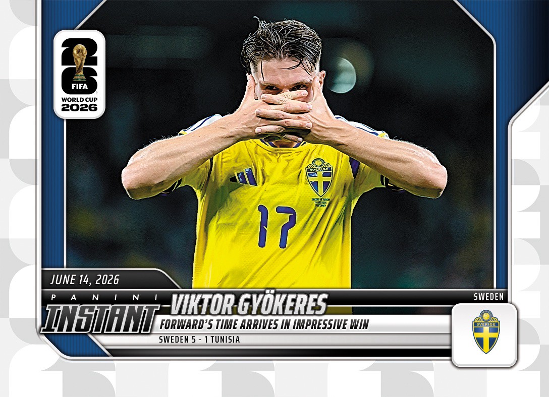 「GOH’S」Viktor Gyokeres - 2026 Panini Instant FIFA World Cup 2026™ #29
