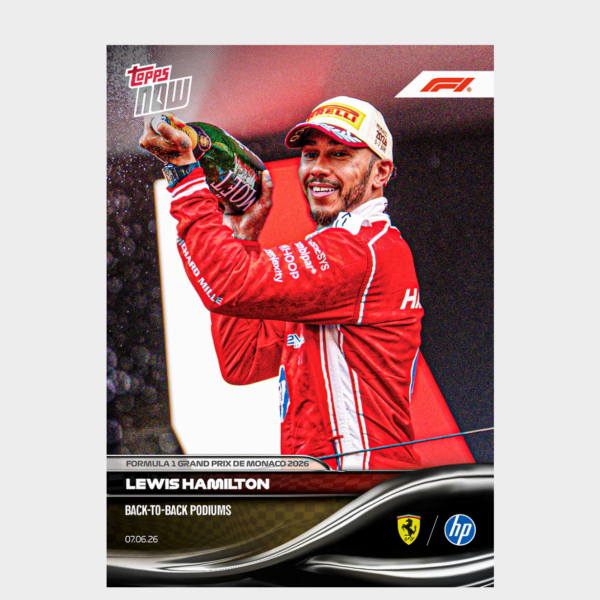 「GOH’S」Lewis Hamilton - 2026 Formula 1® Topps NOW® - Card 34 - PR: 9408