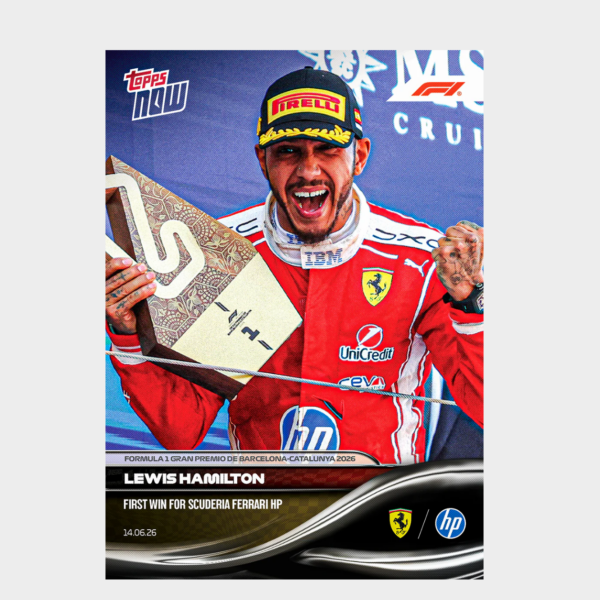「GOH’S」Lewis Hamilton - 2026 Formula 1® Topps NOW® - Card 38 - PR: 69024