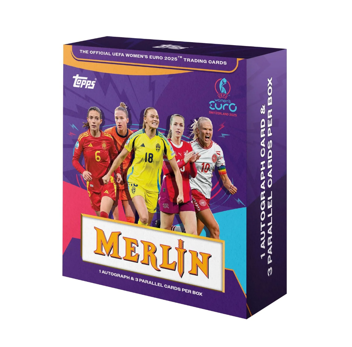 「GOH’S」2024-25 TOPPS Merlin UEFA Women's Euros Soccer Hobby Box