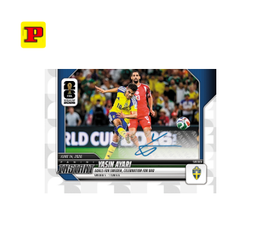 「GOH’S」Yasin Ayari - 2026 Panini Instant FIFA World Cup 2026™ #28 - Base /99 Auto