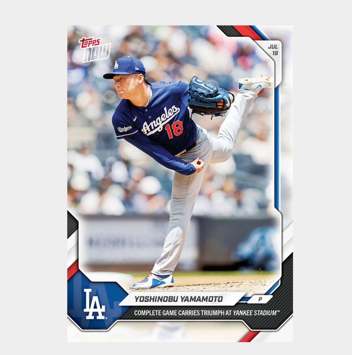 「GOH’S」Yoshinobu Yamamoto - 2026 MLB Topps NOW® - Card 470 - PR: 4580