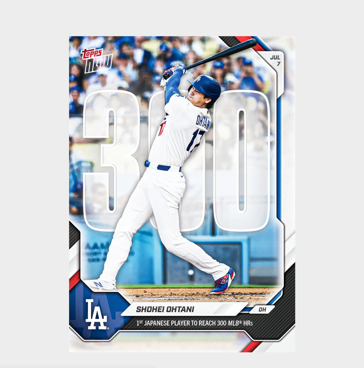 「GOH’S」Shohei Ohtani - 2026 MLB Topps NOW® - Card 428 - PR: 160573