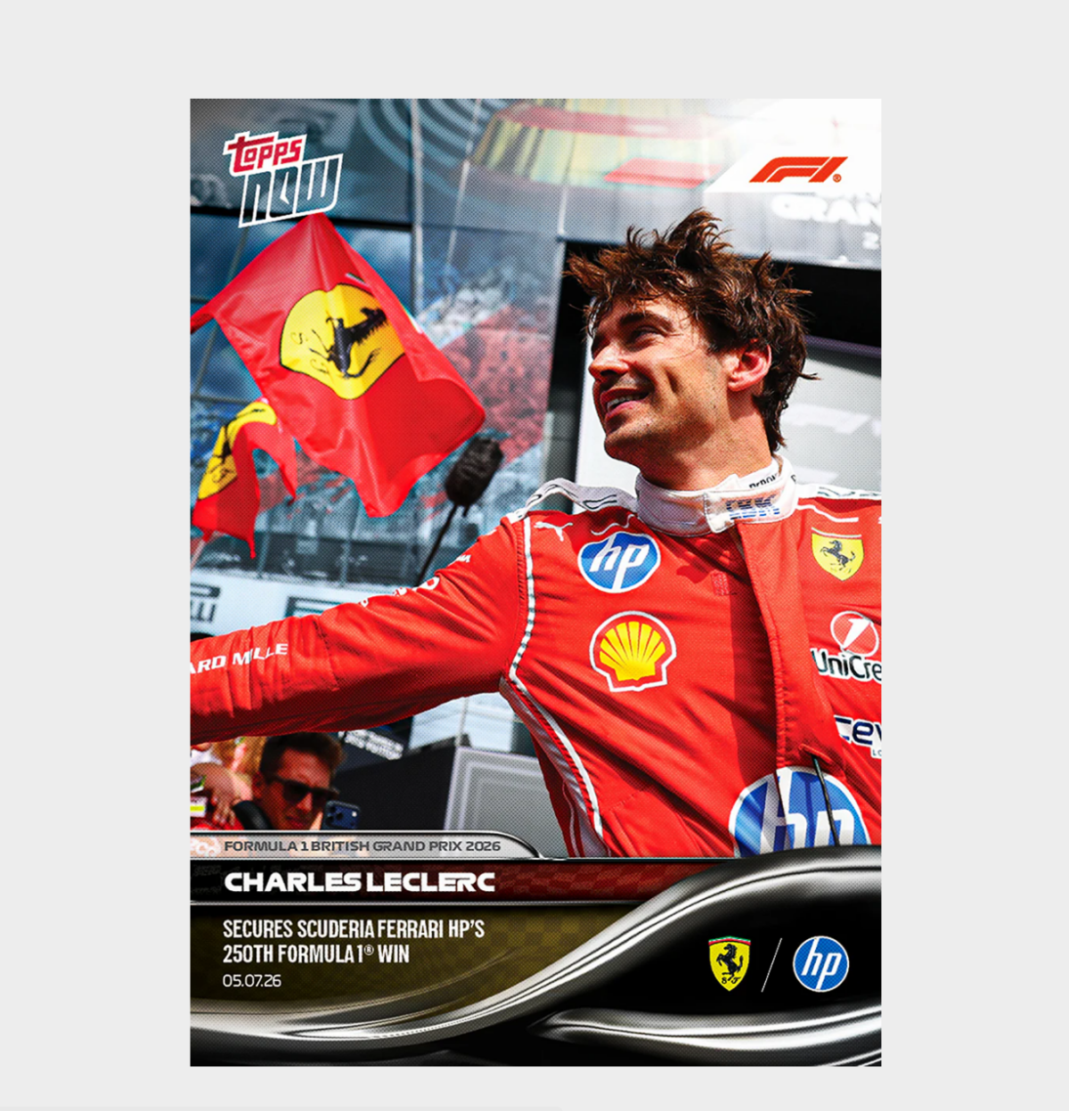 「GOH’S」Charles Leclerc - 2026 Formula 1® Topps NOW® - Card 44 - PR: 20722