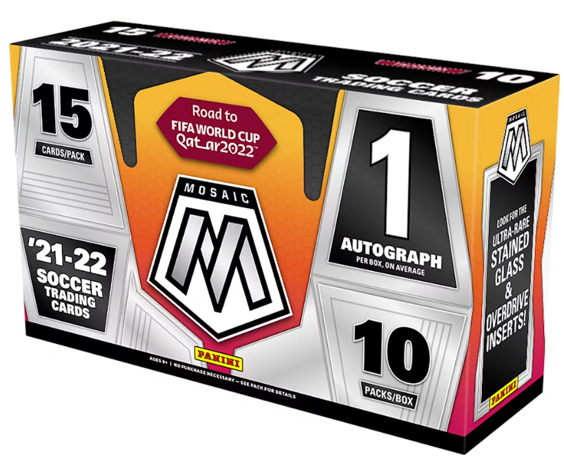 「GOH’S」2021-22 PANINI Mosaic Qatar FIFA World Cup Hobby Box - 卡達世界杯馬賽克哈比 SOLO